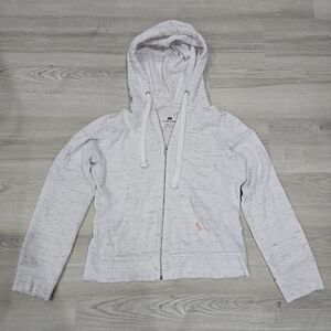 Reflex Fleece Full Zip Hoodie Jacket Gray Size XL